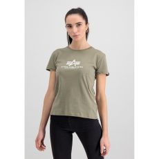 Alpha Industries tričko New Basic T Wmn - olivová (olive)