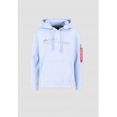 Alpha Industries mikina AI Reflective Hoody - bledomodrá (light blue)